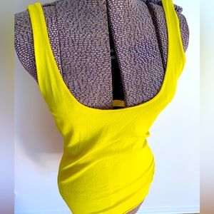 Sandro yellow top size S